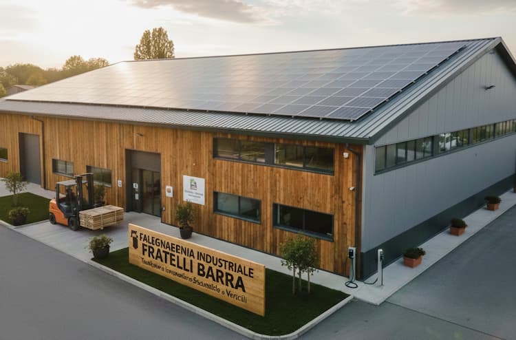 Impianto fotovoltaico industriale