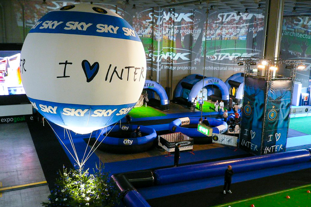 Mongolfiere, sfere e palloni gonfiabili